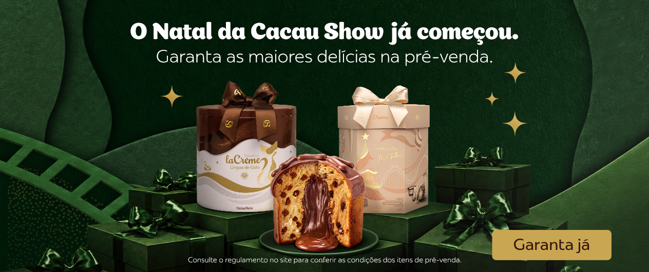 Pr&eacute;-Venda Natal 